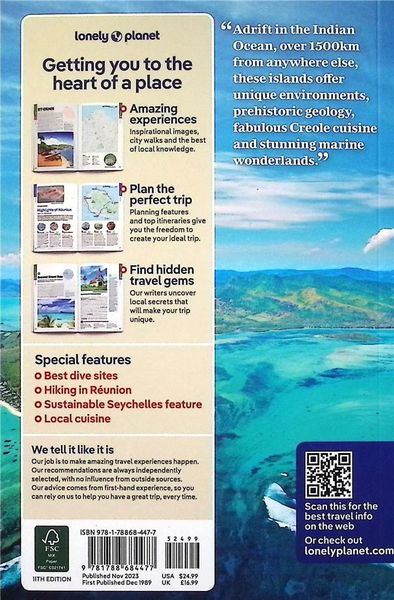 Produktbild: Lonely Planet Mauritius, Reunion & Seychelles