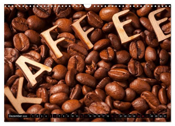 Produktbild: Kaffee Variationen (Wandkalender 2026 DIN A3 quer), CALVENDO Monatskalender