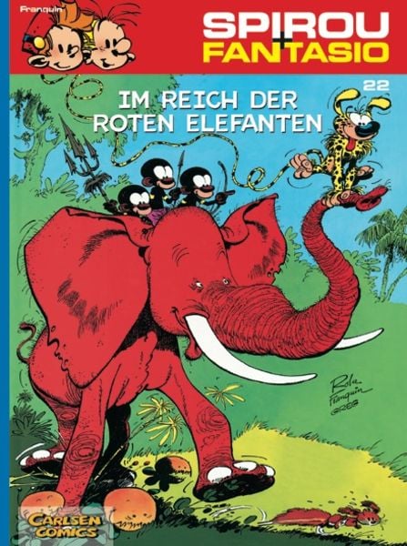 Spirou & Fantasio, Band 22: Im Reich der roten Elefanten, Taschenbuch von André Franquin, Carlsen, 9783551772220