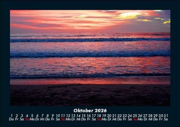 Produktbild: Bali 2026 Fotokalender DIN A5