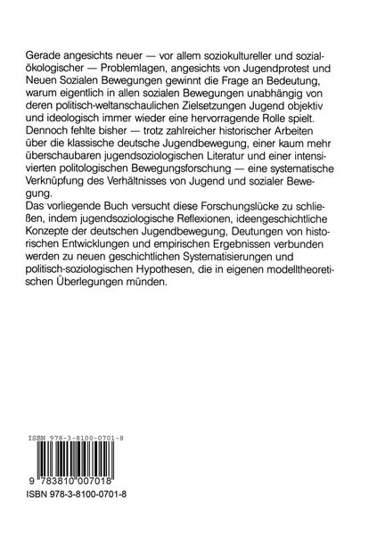 Produktbild: Jugend und soziale Bewegung