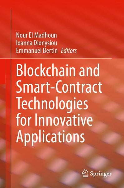 Produktbild: Blockchain and Smart-Contract Technologies for Innovative Applications