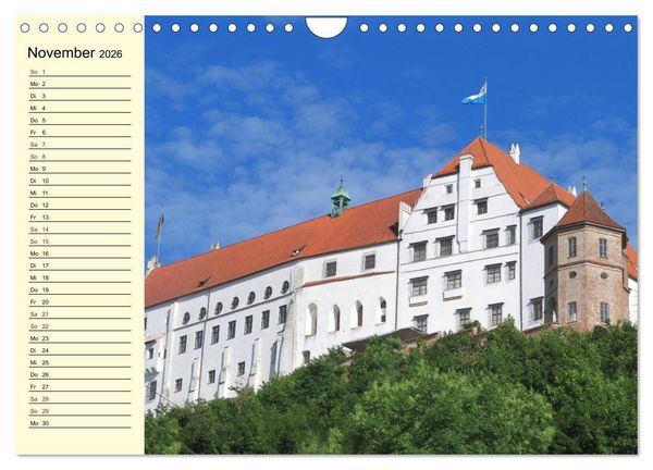 Produktbild: Landshut erleben (Wandkalender 2026 DIN A4 quer), CALVENDO Monatskalender
