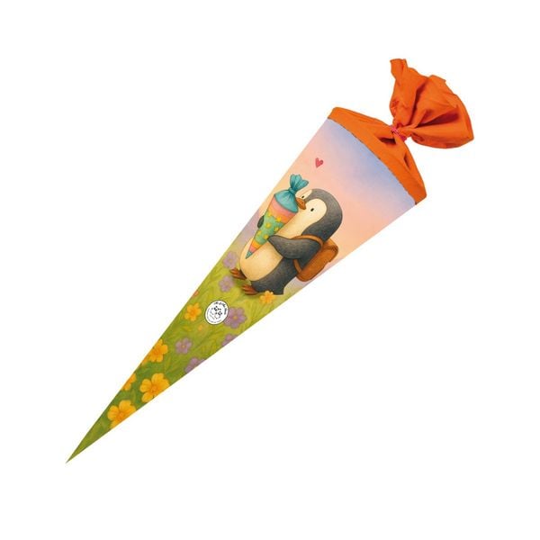 Produktbild: Nestler Schult&uuml;te Pinguins Zuckert&uuml;te 70cm mit Filzverschluss
