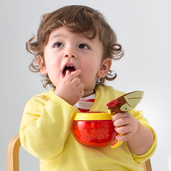 Produktbild: Skip Hop S252551 - Zoo Snackcup, Snackbox, Aufbewahrungsbeh&auml;lter, Affe Marshall