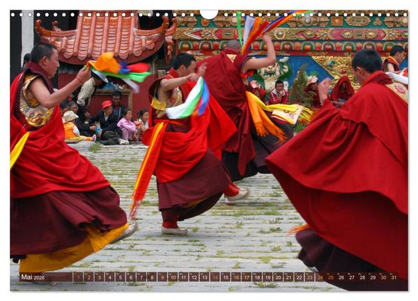 Produktbild: Tibet bewegt (Wandkalender 2026 DIN A3 quer), CALVENDO Monatskalender