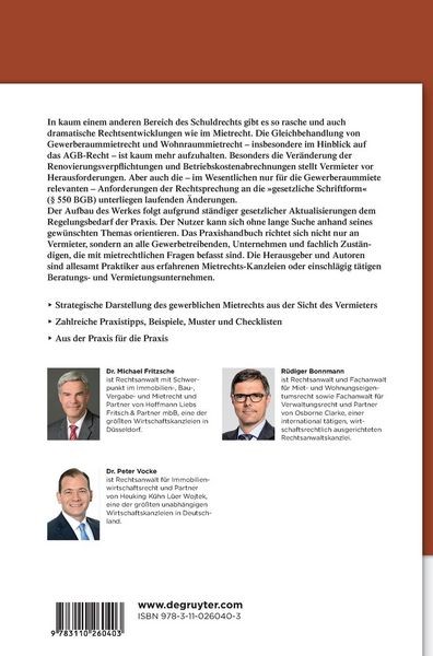 Produktbild: Praxishandbuch Gewerberaummiete