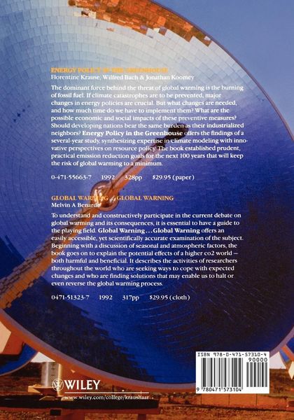 Produktbild: Kraushaar, J: Energy and Problems of a Technical Society