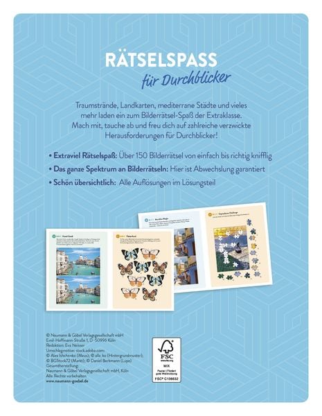 Produktbild: Das gro&szlig;e Buch der Bilderr&auml;tsel