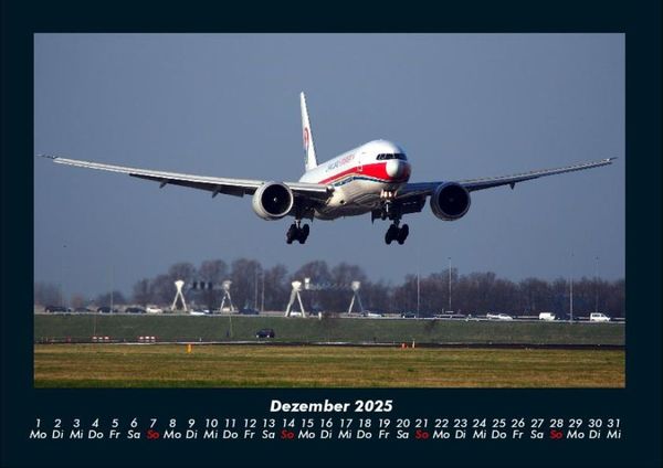 Produktbild: Flugzeuge 2025 Fotokalender DIN A4