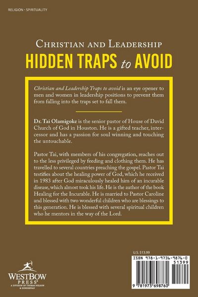 Produktbild: Christian and Leadership Hidden Traps to Avoid