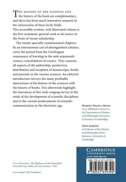 Produktbild: Books and the Sciences in History