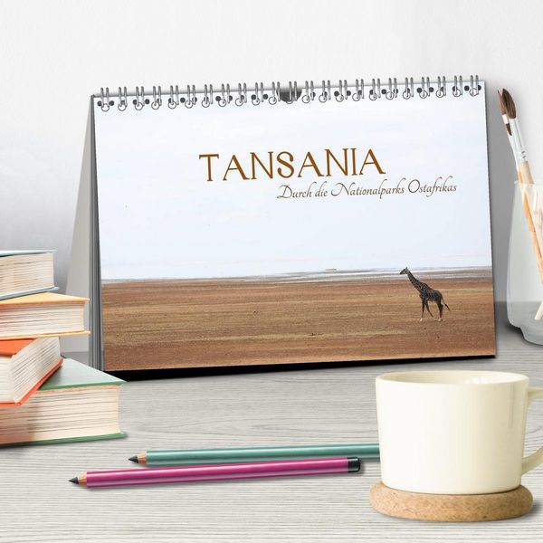 Produktbild: Tansania - Durch die Nationalparks Ostafrikas (Tischkalender 2026 DIN A5 quer), CALVENDO Monatskalender