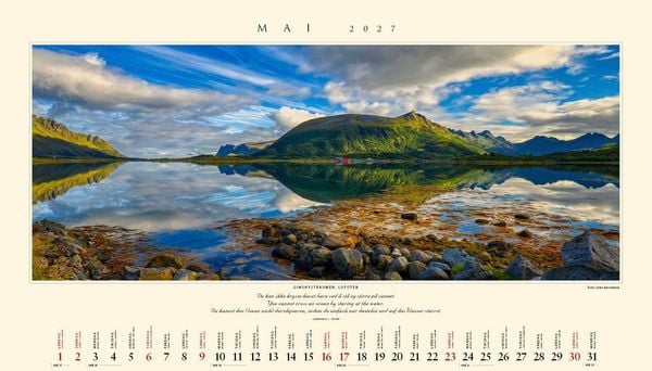 Produktbild: Panorama Norwegen 2027 Wandkalender