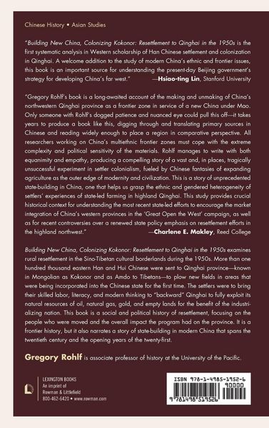 Produktbild: Building New China, Colonizing Kokonor