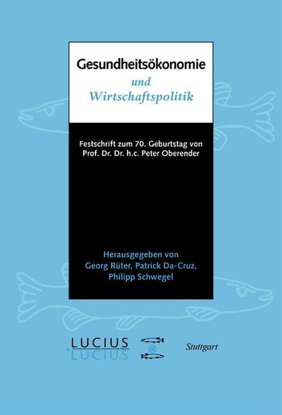 Produktbild: Gesundheits&ouml;konomie und Wirtschaftspolitik