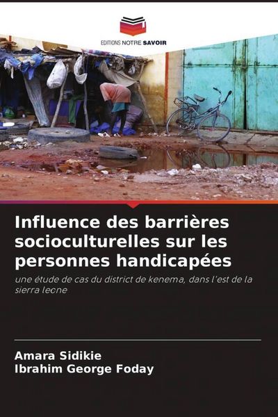 Produktbild: Influence des barri&egrave;res socioculturelles sur les personnes handicap&eacute;es