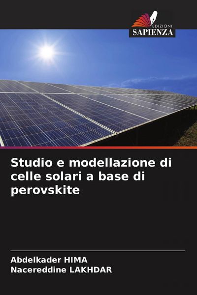 Produktbild: Studio e modellazione di celle solari a base di perovskite