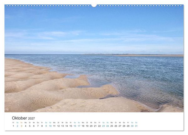 Produktbild: Amrum: Natur und Freiheit (Wandkalender 2027 DIN A2 quer), CALVENDO Monatskalender