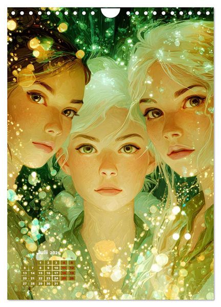 Produktbild: Worlds Unwritten (Wandkalender 2026 DIN A4 hoch), CALVENDO Monatskalender