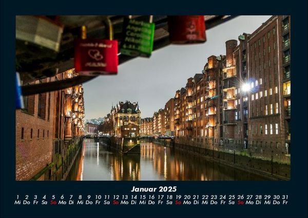 Produktbild: Hamburg 2025 Fotokalender DIN A4