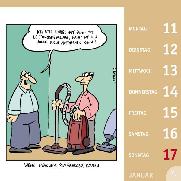 Produktbild: Perscheid Postkartenkalender 2027