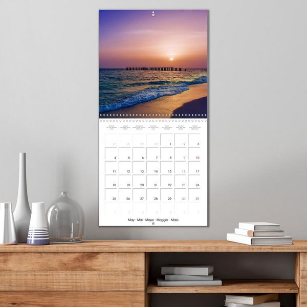 Produktbild: SEA BREEZE Relaxing coastal moments (Wall Calendar 2026 12 &times; 12 Inch) CALVENDO 12 Month Wall Calendar
