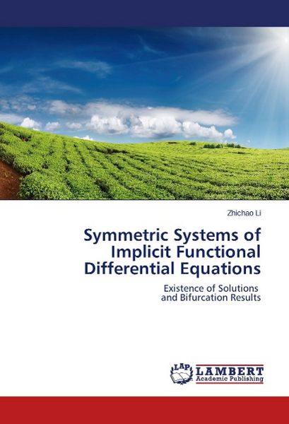 Produktbild: Li, Z: Symmetric Systems of Implicit Functional Differential