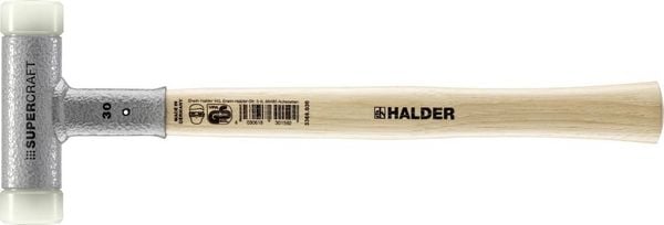 Produktbild: Halder SUPERCRAFT 3366.030 Schonhammer ergonomischer Griff, hart, r&uuml;ckschlagsfrei 460 g 330 mm 1 St.