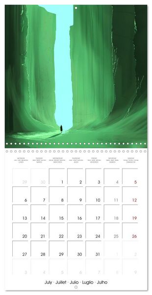 Produktbild: Minimalist Travel (Wall Calendar 2026 12 &times; 12 Inch) CALVENDO 12 Month Wall Calendar