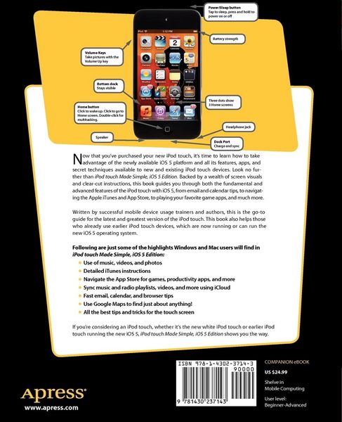 Produktbild: iPod touch Made Simple, iOS 5 Edition