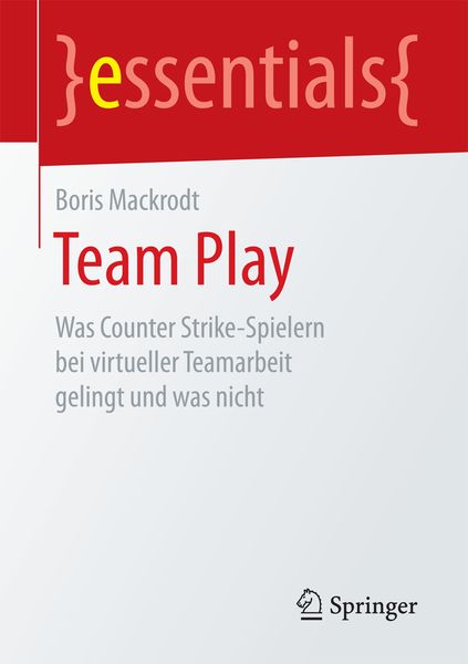 Team Play, Taschenbuch von Boris Mackrodt, Springer Fachmedien Wiesbaden GmbH, 9783658163396