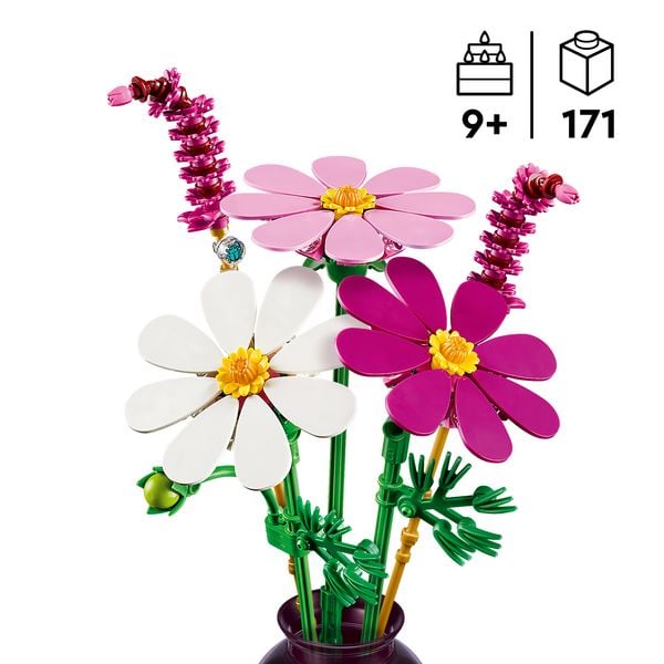 Produktbild: LEGO Botanicals 11514 Kosmeen, Kunstblumen Modellbau f&uuml;r Kinder