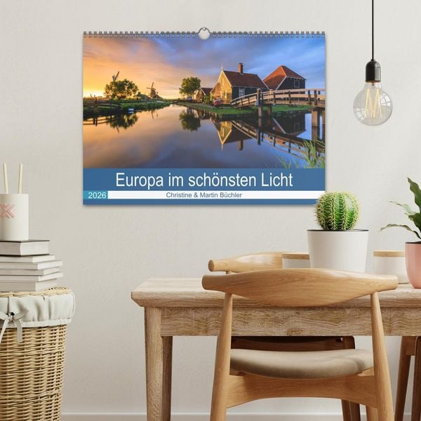 Produktbild: Europa im sch&ouml;nsten Licht (Wandkalender 2026 DIN A3 quer), CALVENDO Monatskalender