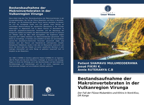 Bestandsaufnahme der Makroinvertebraten in der Vulkanregion Virunga, Taschenbuch von Patient Shamavu Mulumeoderhwa , Josué Fikiri K. , Annie Ruteranya