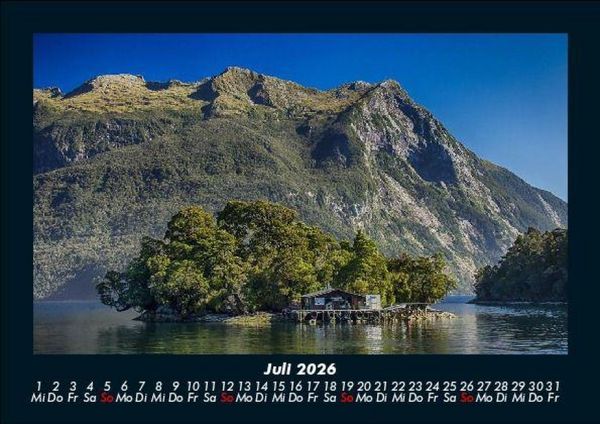 Produktbild: Berge 2026 Fotokalender DIN A5