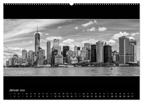 Produktbild: NEW YORK CITY H&ouml;hepunkte im Panoramaformat (Wandkalender 2026 DIN A2 quer), CALVENDO Monatskalender