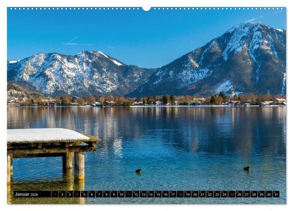 Produktbild: Bayerische M&auml;rchen-Seen (Wandkalender 2026 DIN A2 quer), CALVENDO Monatskalender