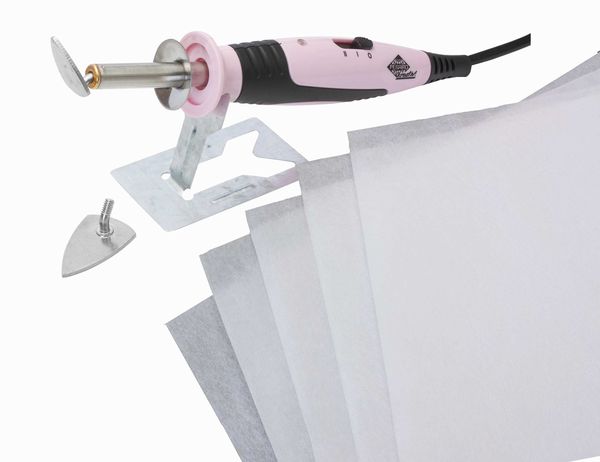 PEBARO 0217 - Bastelset Mini-Bügeleisen und Strasskolben in Einem