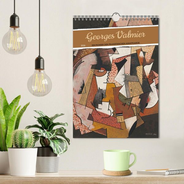 Produktbild: Georges Valmier (Wandkalender 2026 DIN A4 hoch), CALVENDO Monatskalender