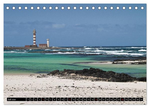 Produktbild: Fuerteventura, Insel der Stille (Tischkalender 2026 DIN A5 quer), CALVENDO Monatskalender