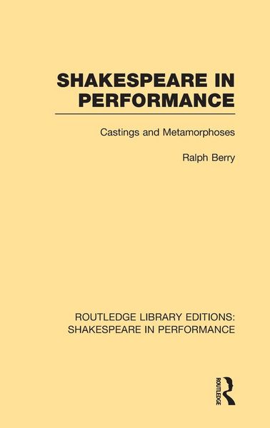 Produktbild: Shakespeare in Performance