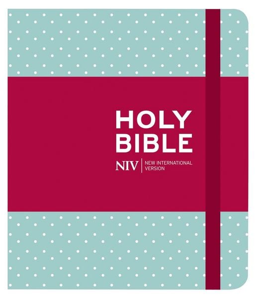 Produktbild: NIV Journalling Mint Polka Dot Cloth Bible