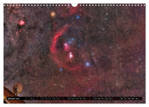 Produktbild: Deepsky Wide (Wandkalender 2026 DIN A3 quer), CALVENDO Monatskalender
