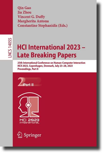 Produktbild: HCI International 2023 - Late Breaking Papers