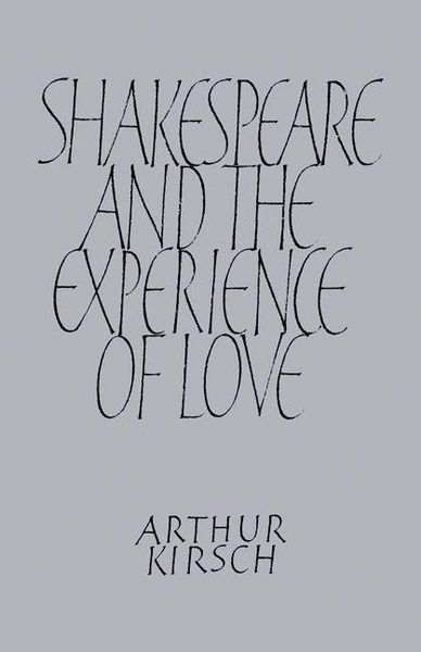 Produktbild: Shakespeare and Experience of Love