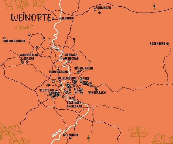 Produktbild: Weinorte in W&uuml;rttemberg