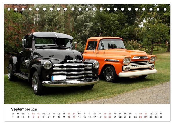 Produktbild: Oldtimer aller Art (Tischkalender 2026 DIN A5 quer), CALVENDO Monatskalender