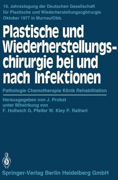 Produktbild: Plastische und Wiederherstellungschirurgie bei und nach Infektionen