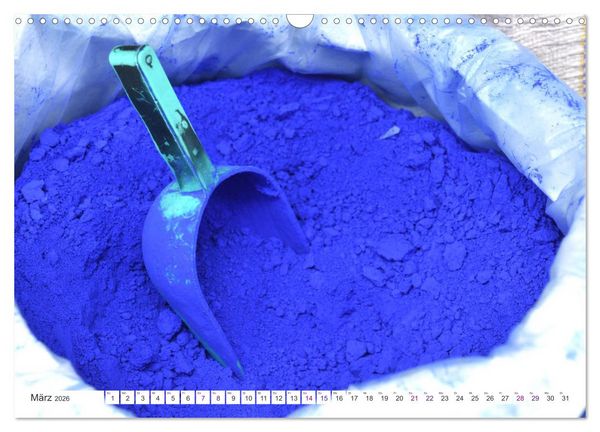 Produktbild: Chefchaouen - Blue Details (Wandkalender 2026 DIN A3 quer), CALVENDO Monatskalender